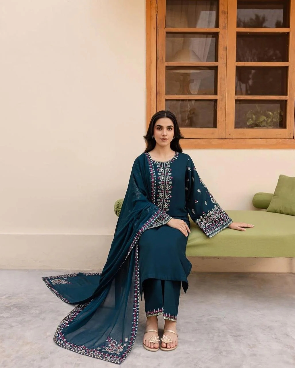 Adaab lawn 3PC – Elegance in Every Thread - Image 5