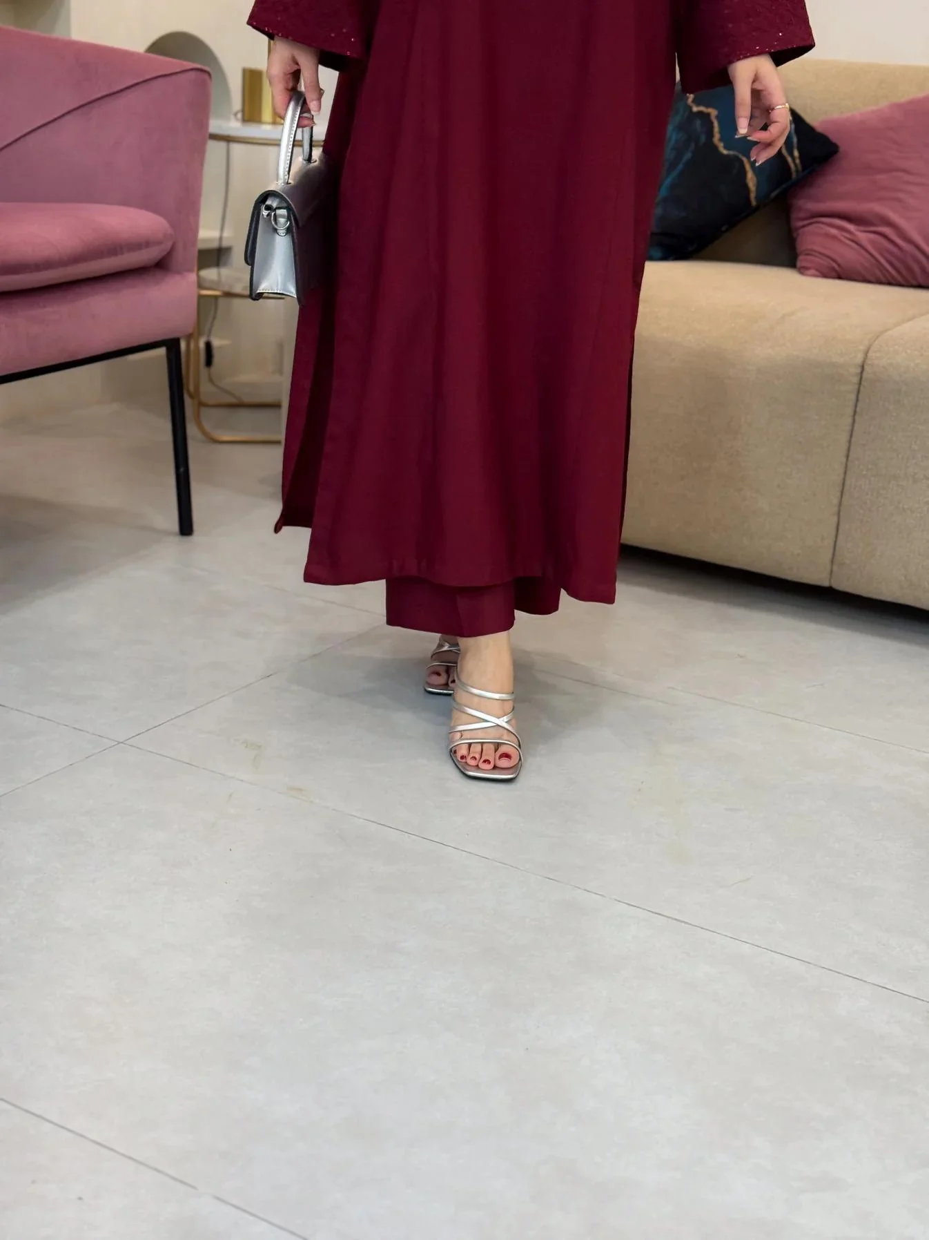 ANGEL MEHROON SET - Image 4