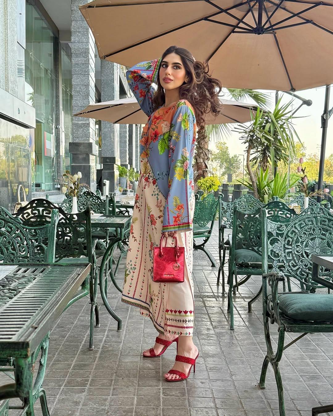AZMIN DIGITAL LAWN 2PC - Image 10