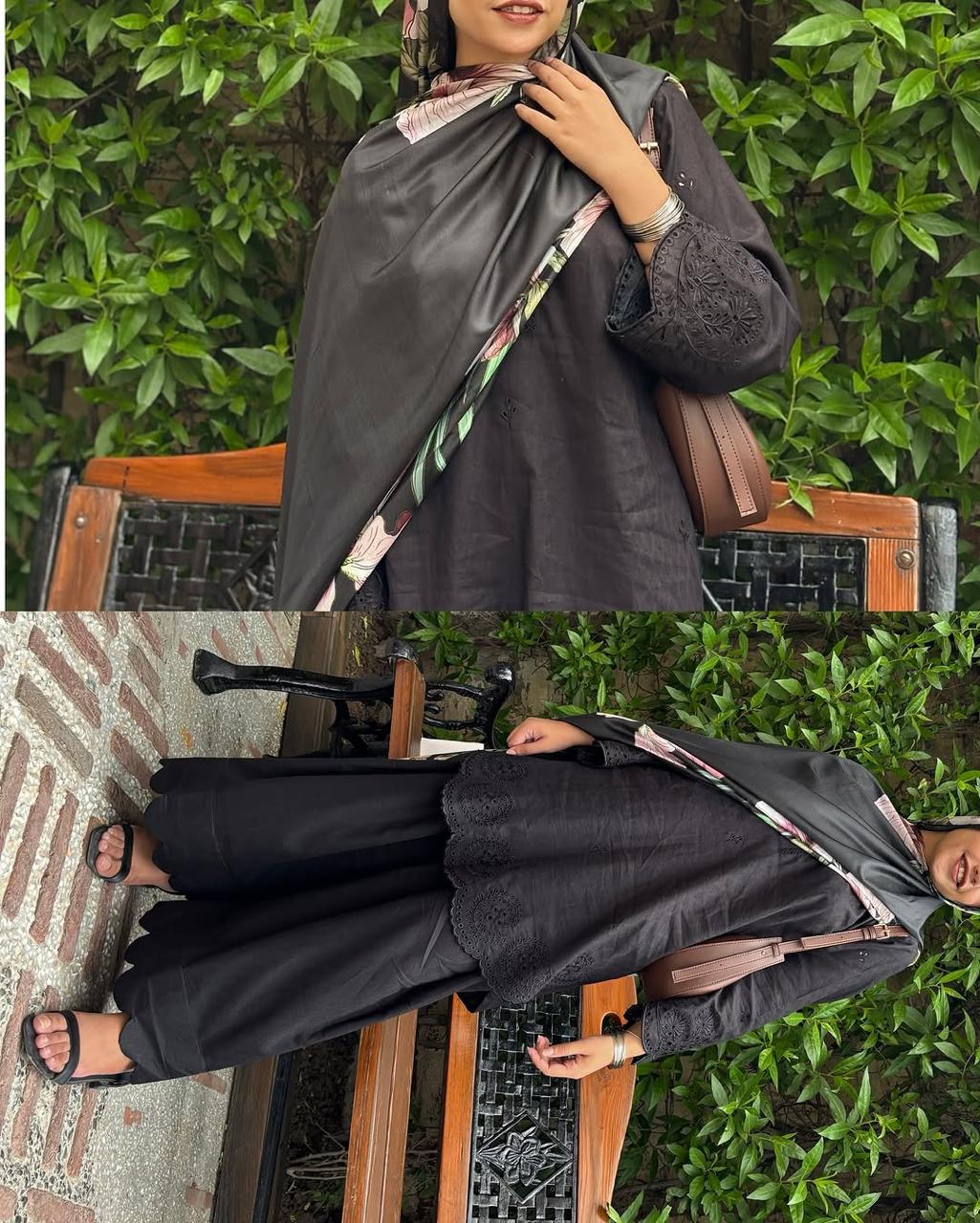 BATOOL 3PC ( FARSHI SHALWAR) - Image 5