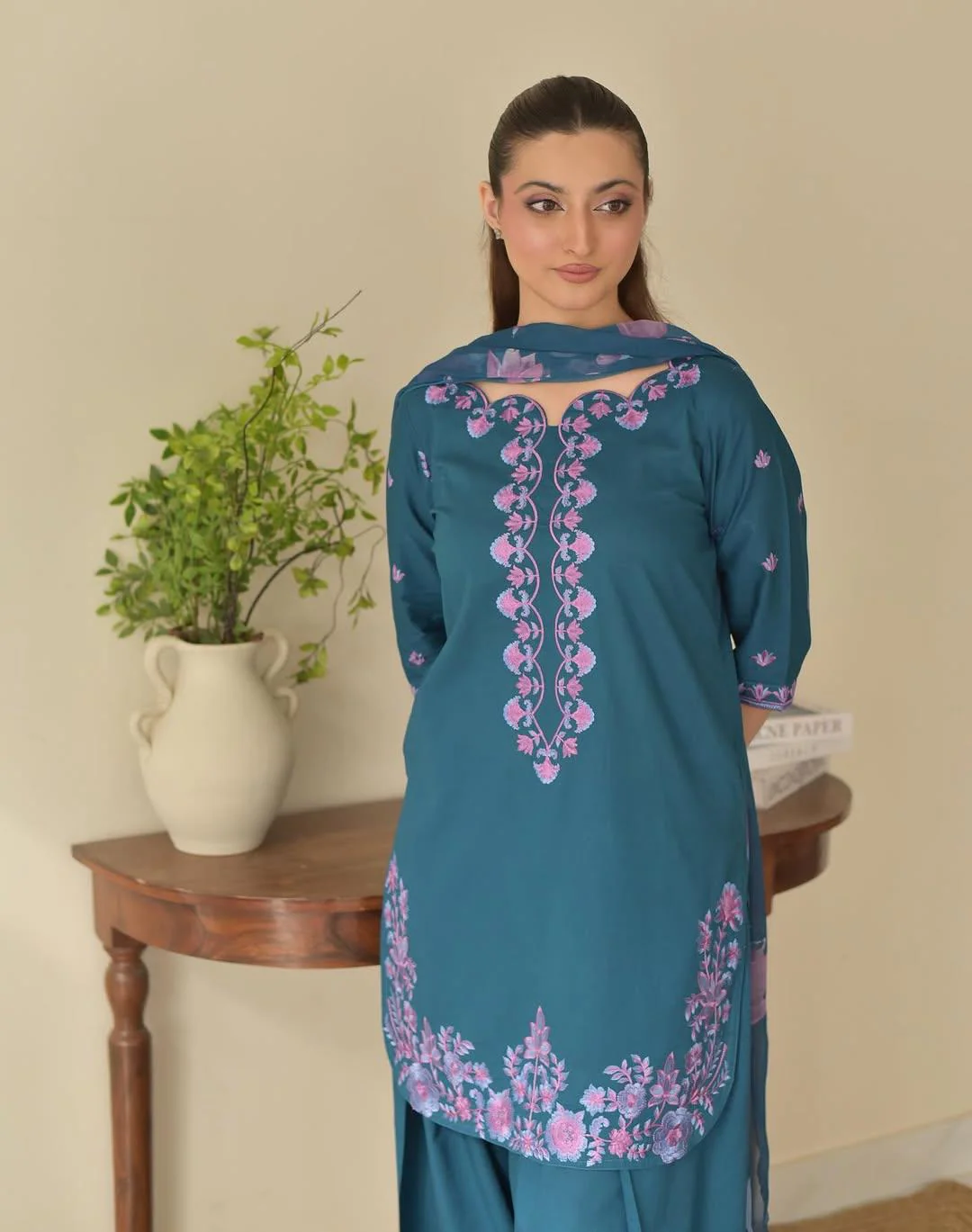 EZMA 3PC ( FARSHI SHALWAR ) - Image 6