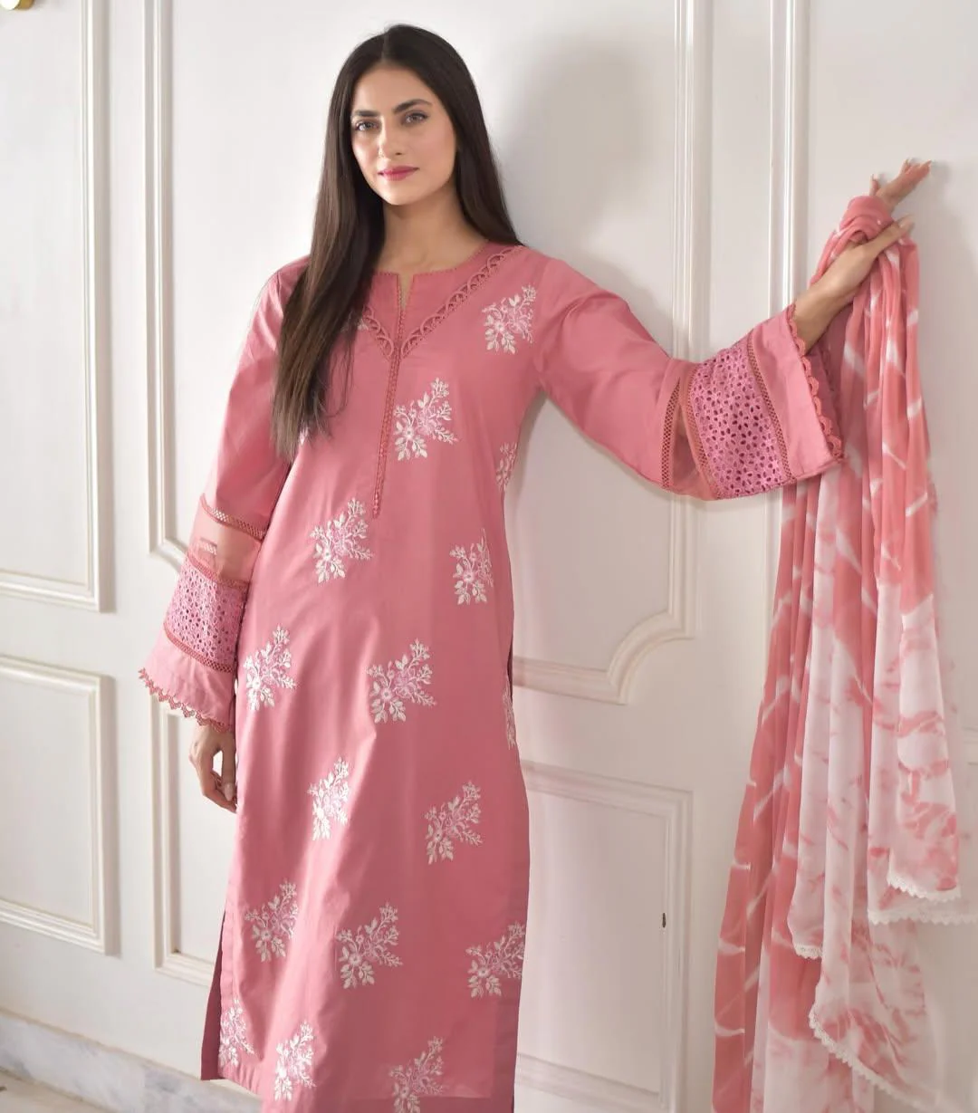 EID SPECIAL HORIYA LAWN CO-ORD SET - Image 2