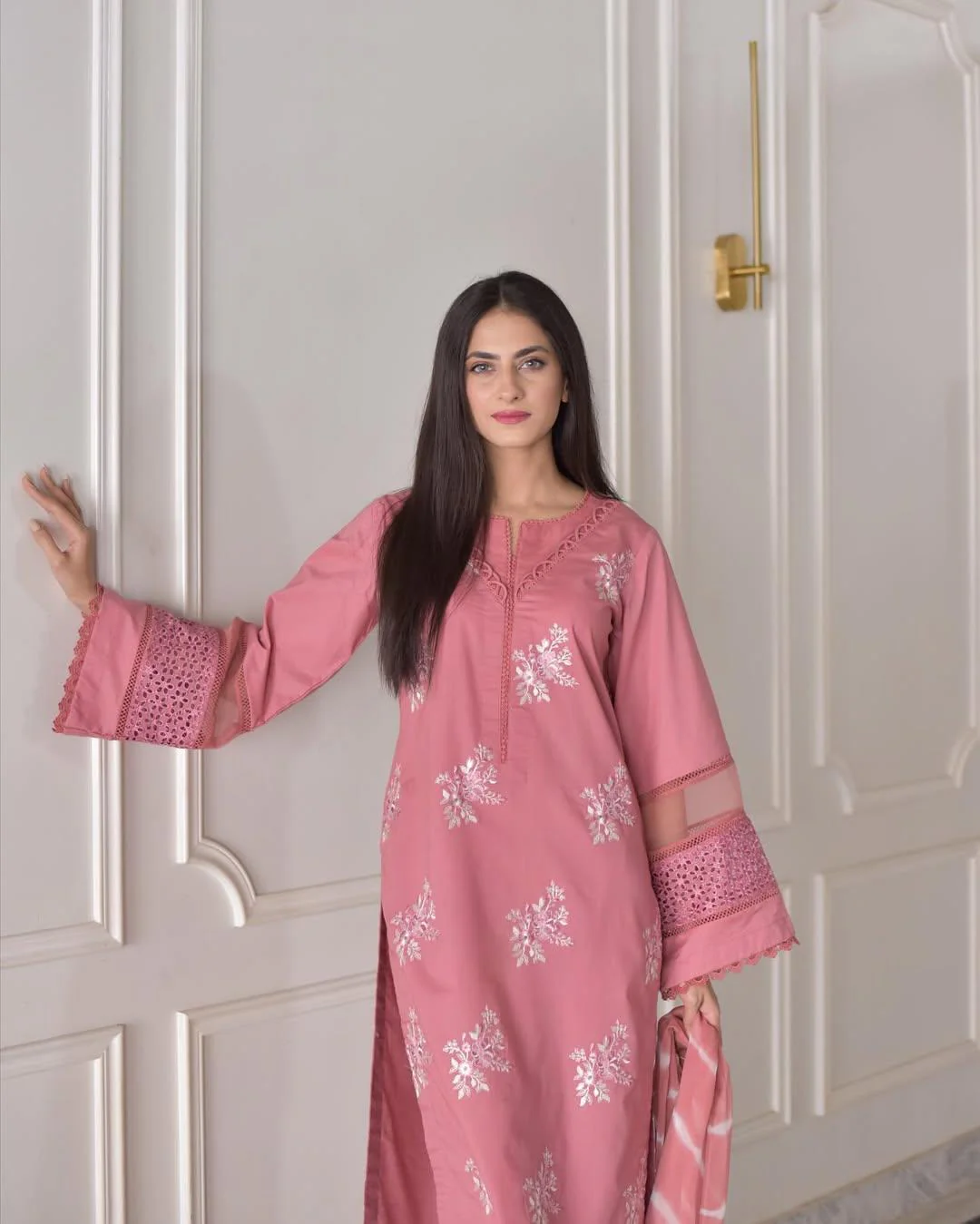 EID SPECIAL HORIYA LAWN CO-ORD SET - Image 3