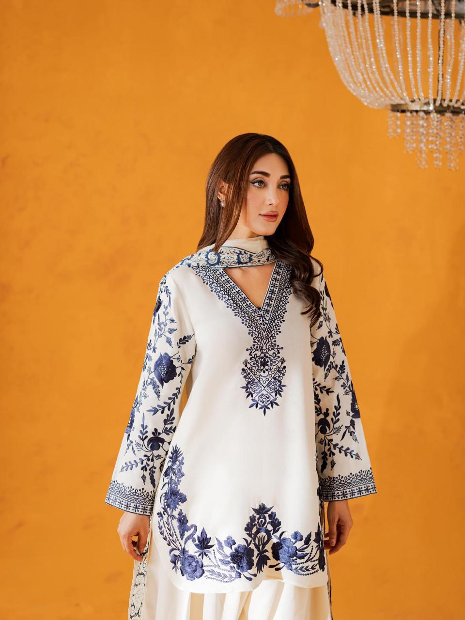 JORDAN 3PC ( FARSHI SHALWAR ) - Image 2