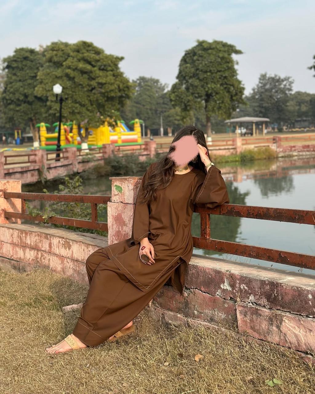 jUGNO 3PC ( FARSHI SHALWAR ) - Image 4