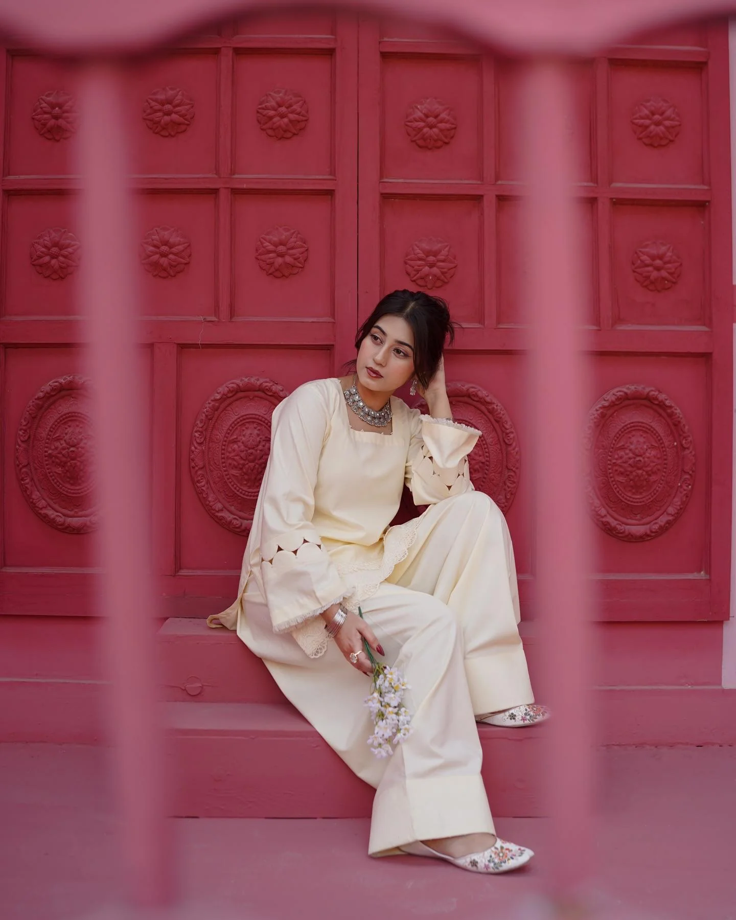 MALAI SET (FARSHI SHALWAR ) - Image 3