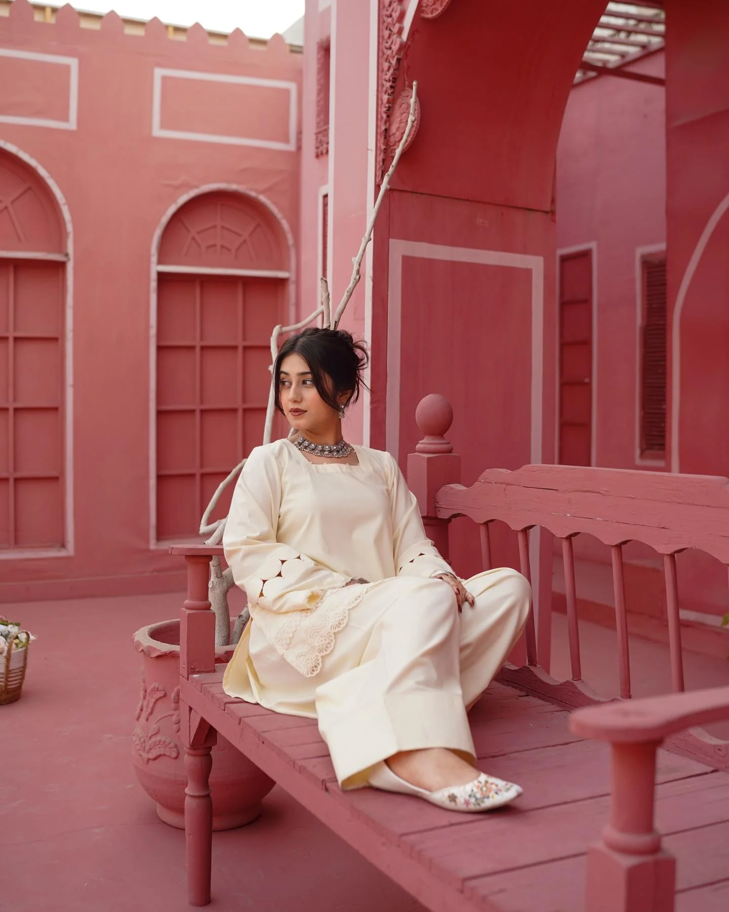 MALAI SET (FARSHI SHALWAR ) - Image 4