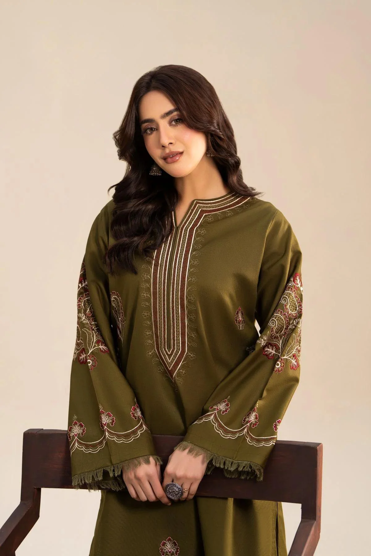 MEHNDI POCKET SET (FARSHI SHALWAR ) - Image 2