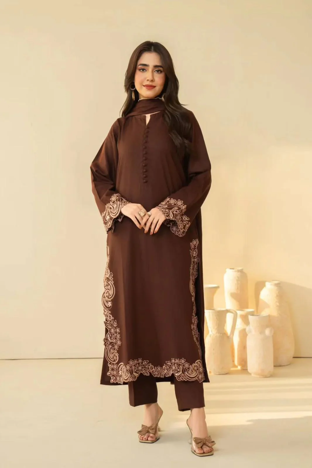 TIRAZ SHAWL 3PC