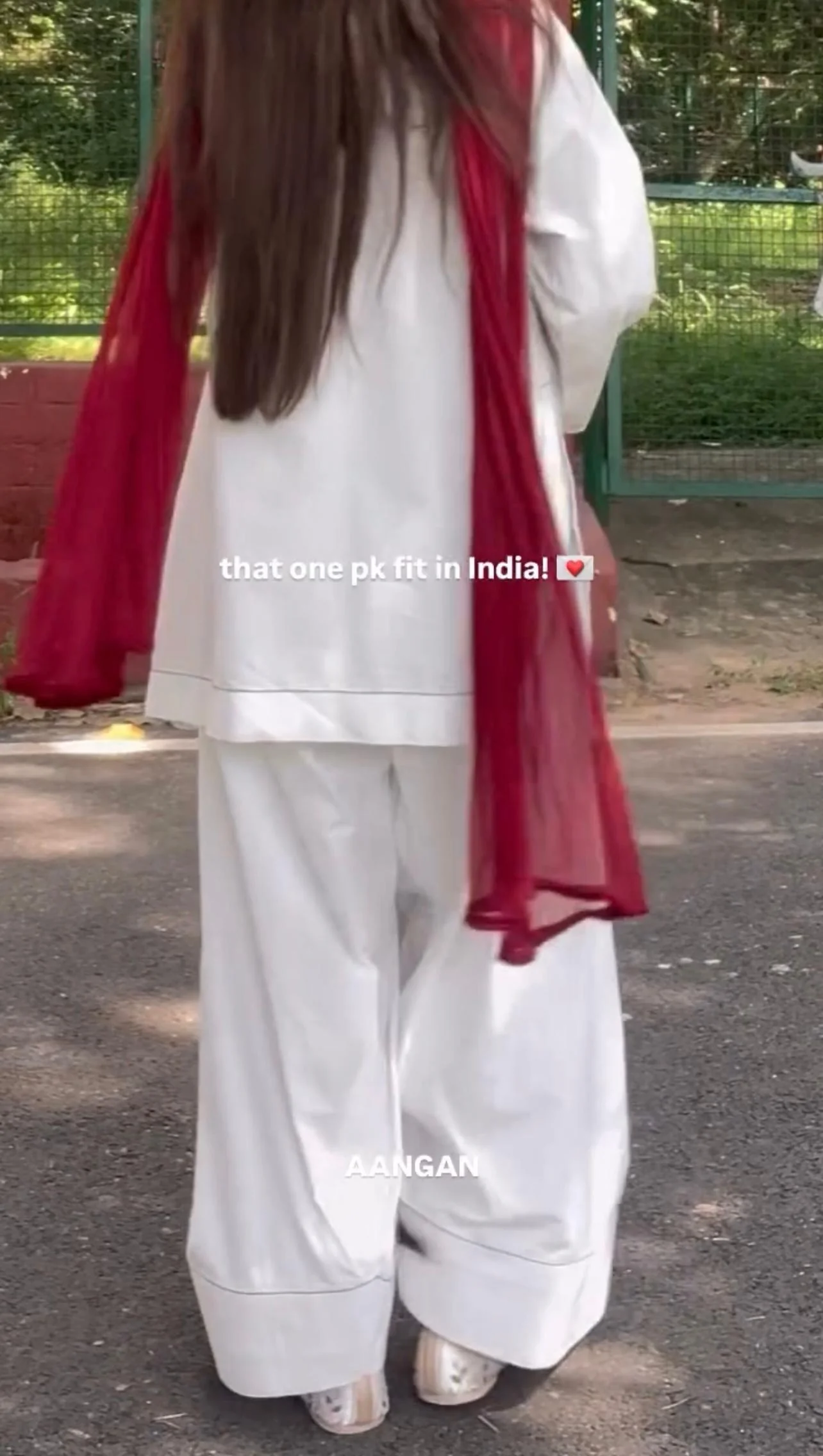 WHITE HEART 3PC ( FARSHI SHALWAR ) - Image 7