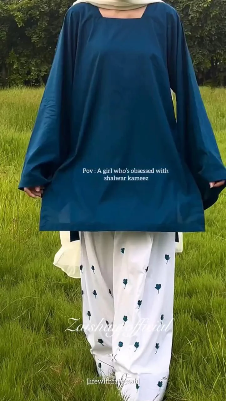 ZOYA 2PC FARSHI SHALWAR - Image 4
